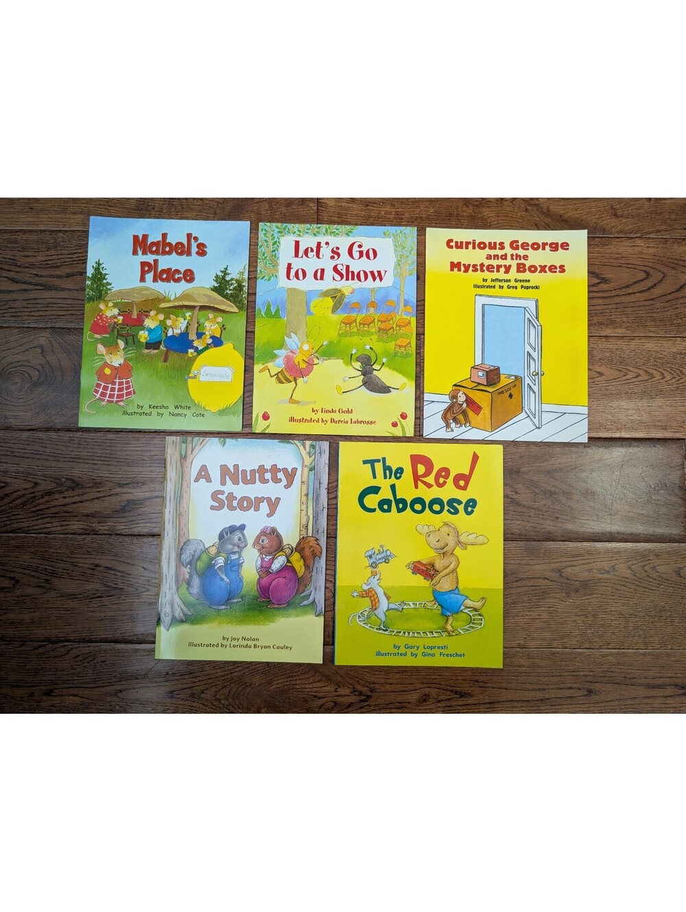 5 Houghton Mifflin Math Fiction Stories Early Learning